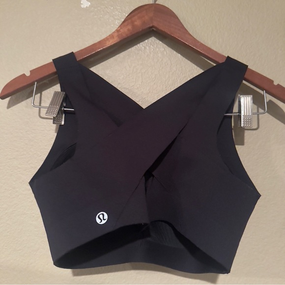 Lululemon Enlite Weave-back Sports Bra Black 34D - Picture 5 of 7